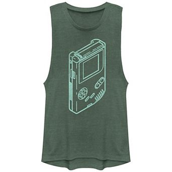 Juniors' Nintendo Game Boy Draw Graphic Tank Top