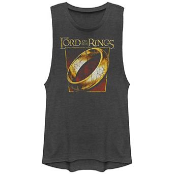 Juniors' The Lord Of The Rings Poster Graphic Tank Top