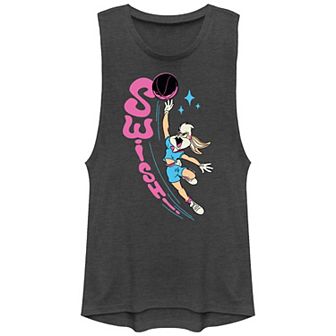 Juniors' Looney Tunes Lola Bunny Swish! Graphic Tank Top