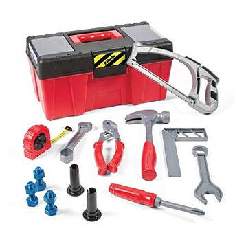 Kidoozie My First Toolbox - Build, Imagine & Learn with 19 Tools