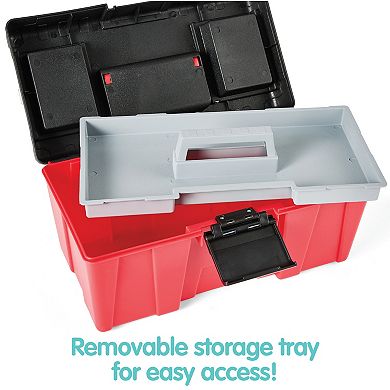 Kidoozie My First Toolbox - Build, Imagine & Learn with 19 Tools