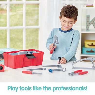 Kidoozie My First Toolbox - Build, Imagine & Learn with 19 Tools