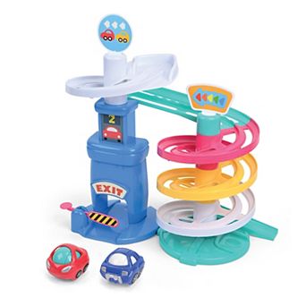 Kidoozie Park 'n Roll Garage 4-Story Spiral Ramp Parking