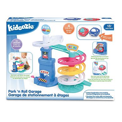 Kidoozie Park 'n Roll Garage 4-Story Spiral Ramp Parking