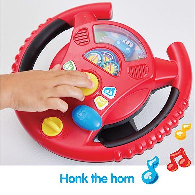 Kidoozie Rev 'N Learn Activity Wheel Sensory Toy