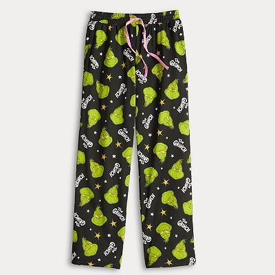 Juniors' Seuss' How The Grinch Stole Christmas Face Allover