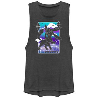 Juniors' Pokemon Glaceon Northern Lights Graphic Tank Top