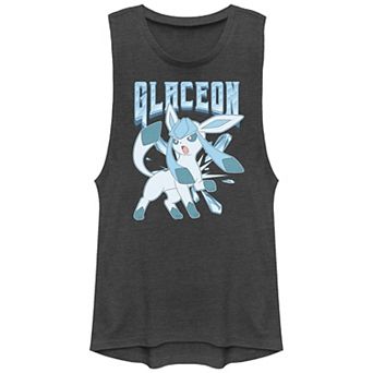 Juniors' Pokemon Glaceon Poster Graphic Tank Top