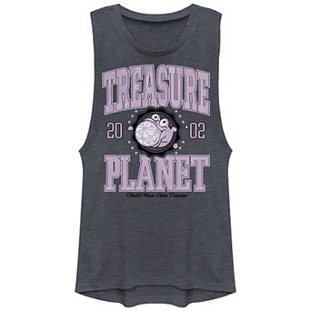 Disney's Treasure Planet 2002 Chart Your Own Course Juniors' Graphic Tank Top