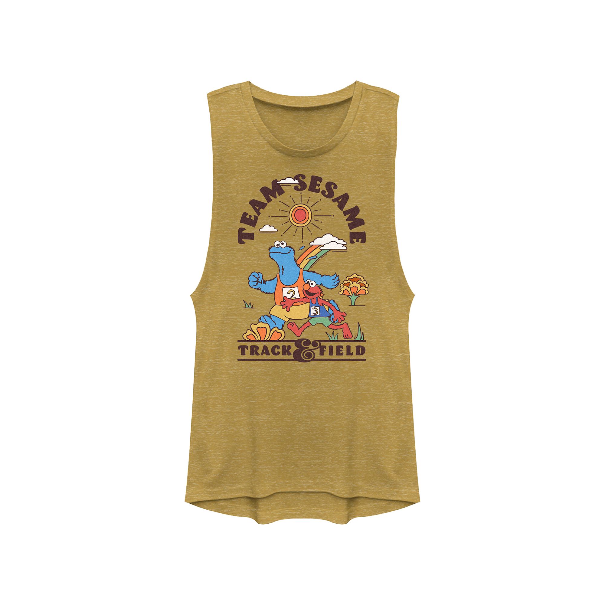 Juniors PBS Kids Sesame Street Track & Field Graphic Tank Top, Girls, Siz