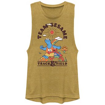 Juniors' PBS Kids Sesame Street Track & Field Graphic Tank Top