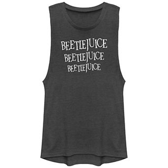 Juniors' Beetlejuice Calling Graphic Tank Top