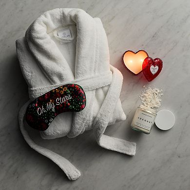 Draper James Eye Mask and Socks Set - Eden Gingham / Clustered Flowers