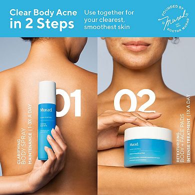 Retexturizing Body Pads with Salicylic Acid