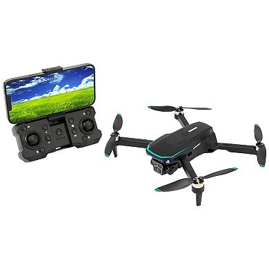 Sky Rider Foldable Brushless Drone with GPS and Wi-Fi Camera