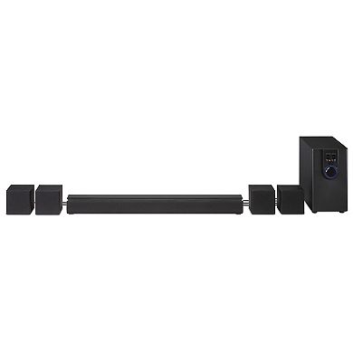 iLive 5.1 Home Theater Bluetooth Audio System 6-Piece Set