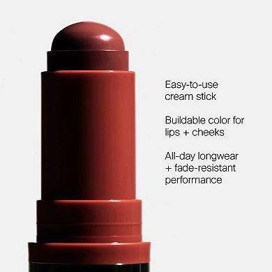 Color Fuse Longwear Hydrating Glassy Lip + Cheek Blush Balm Stick