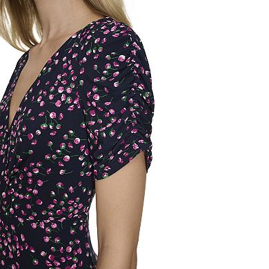 Women's Harper Rose Short Sleeve Surplice Dress