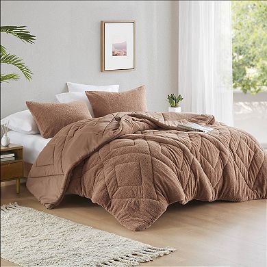 510 Design Kyla Double Diamond Quilted Teddy Midweight Comforter Set