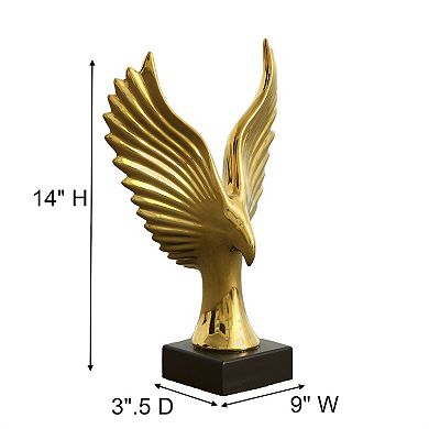 Afd Home Gold Mockingjay Sculpture
