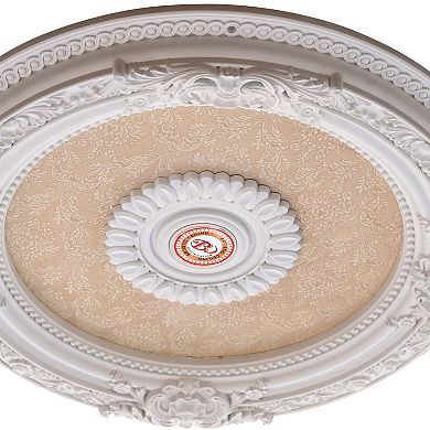 Afd Home Masterpiece Moldings 24 Inch Blanco Ceiling Medallion