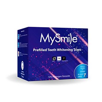 Prefilled Teeth Whitening Trays With 12% Hydrogen Peroxide