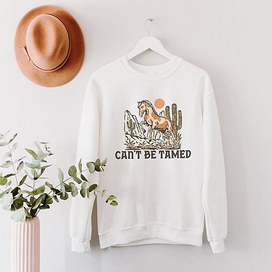 Can't Be Tamed Horse Sweatshirt