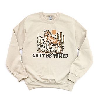 Can't Be Tamed Horse Sweatshirt