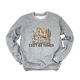 Can't Be Tamed Horse Sweatshirt