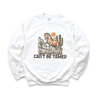 Can't Be Tamed Horse Sweatshirt