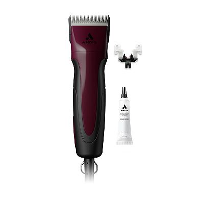 Excel 5-Speed+ Detachable Blade Pet Clipper - Burgundy