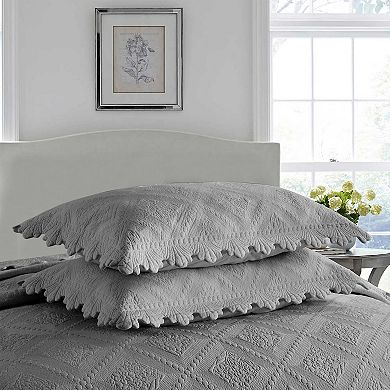 Marcielo 3 Piece 100% Cotton Oversized Bedspread Lightweight Quilt Bedspread Set