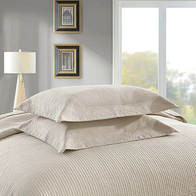 Marcielo 3 Piece 100% Cotton Oversized Bedspread Lightweight Quilt Set