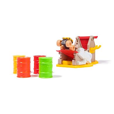 Monster Jam Mini Earthshaker Boneyard Blaster Playset