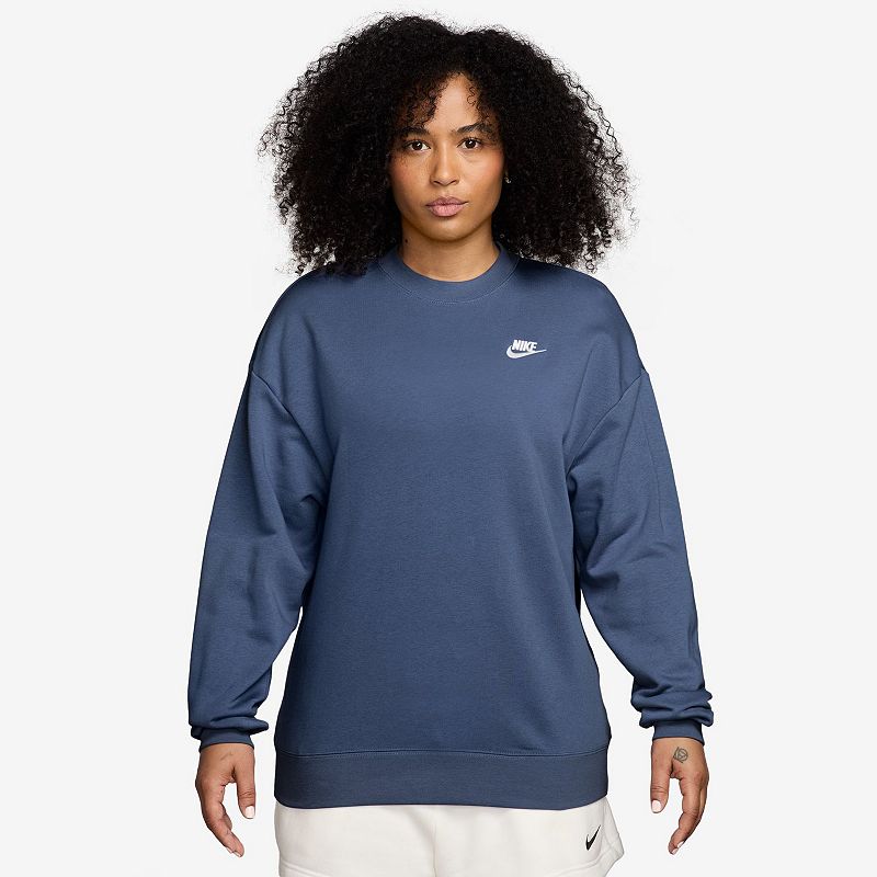 Women's Nike Sportswear Club Fleece Loose Crewneck Sweatshirt, 