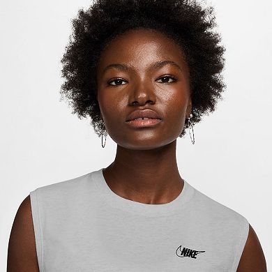 Women's Nike Sportswear Club Sleeveless Crop Logo Tee