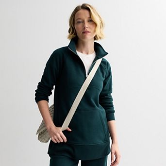 Women's Tek Gear 1/4 Zip Ultrasoft Fleece Tunic