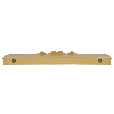 Belle Maison 24-in. Romantic Floral Floating Shelf