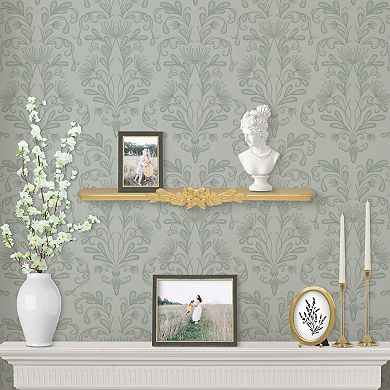 Belle Maison 24-in. Romantic Floral Floating Shelf