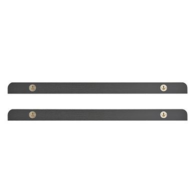 Belle Maison 24-in. Floating Picture Ledge 2-piece Set