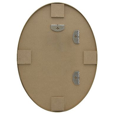 Belle Maison Metal Oval Hanging Wall Mirror