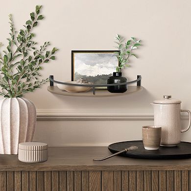 Belle Maison Rounded Wall Shelf
