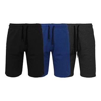 Men's Classic 11" Jogger Lounge Shorts 3-Pack
