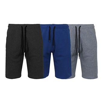 Men's Classic 11" Jogger Lounge Shorts 3-Pack