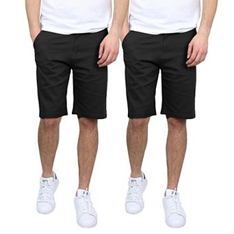 Men's Galaxy 10.5" Slim-Fit Cotton Flex Chino Shorts 2-Pack