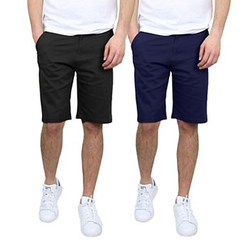 Men's Galaxy 10.5" Slim-Fit Cotton Flex Chino Shorts 2-Pack