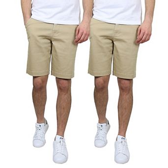 Men's Galaxy 10.5" Slim-Fit Cotton Flex Chino Shorts 2-Pack