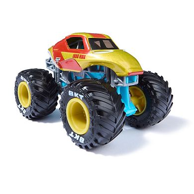 Monster Jam Marvel 2-Piece Iron Man Vs. War Machine Die-Cast 1:64 Scale Monster Truck Set