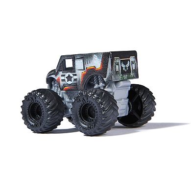 Monster Jam Marvel Mini Monster Truck 3-Pack 1:87 Scale Thor, Black Panther, Iron Man Die-Cast Monster Trucks