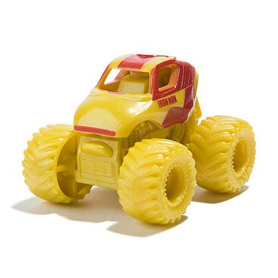 Monster Jam Marvel Spider Man, Iron Man & Venom Mini Truck 3-Pack Set